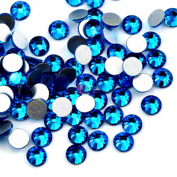 Strasuri din Cristale 100 bucati SC032 Blue Zircon 1,3mm
